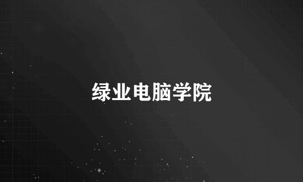 绿业电脑学院