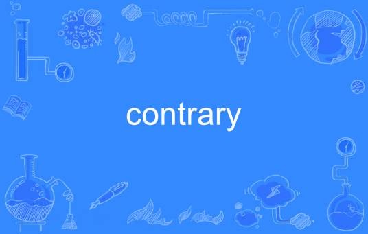 contrary