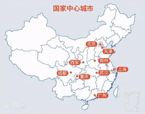 国家中心城市