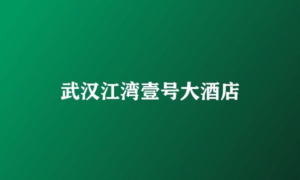 武汉江湾壹号大酒店