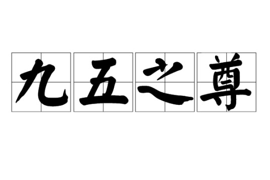 九五之尊（汉语词语）
