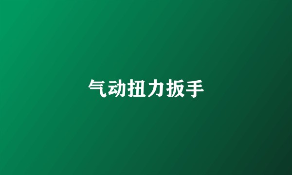 气动扭力扳手