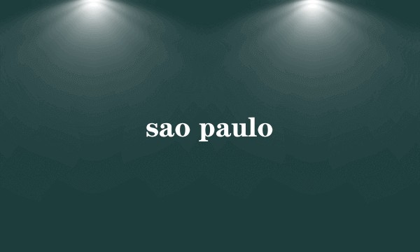 sao paulo