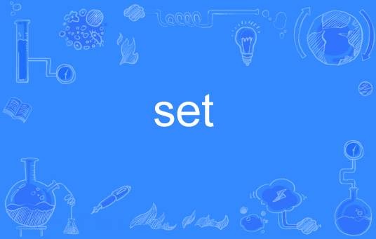 set（英文单词）
