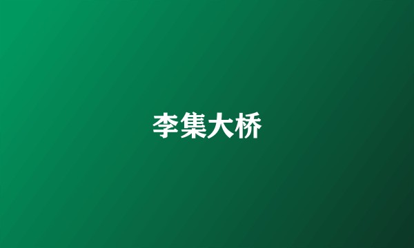 李集大桥