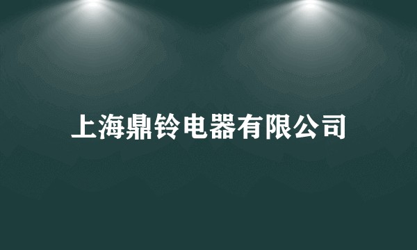 上海鼎铃电器有限公司