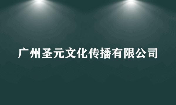 广州圣元文化传播有限公司