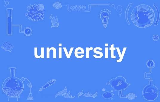 university（英文单词）