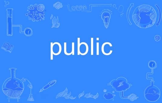 Public（英语单词）