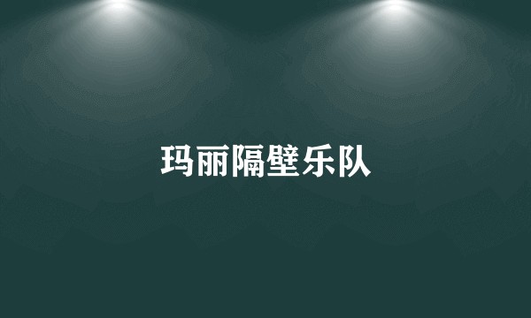 玛丽隔壁乐队