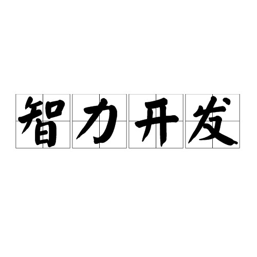 智力开发（培养人的智力以提高劳动者素质的活动）