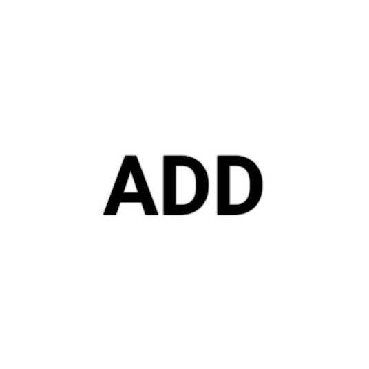 ADD(对象程序编程)
