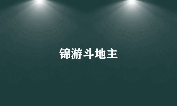 锦游斗地主