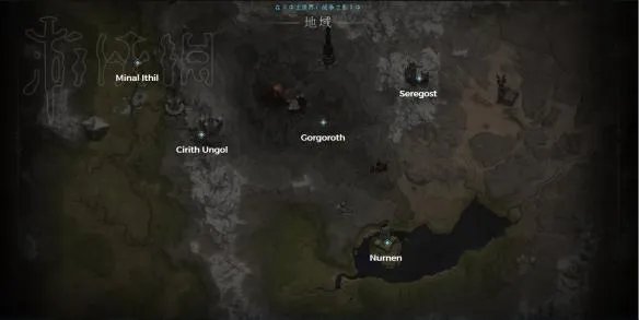 《中土世界:战争之影》全地图位置详解 有哪些地域分类?
