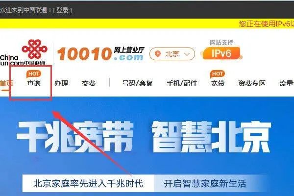 北京联通固定电话怎么查话费?