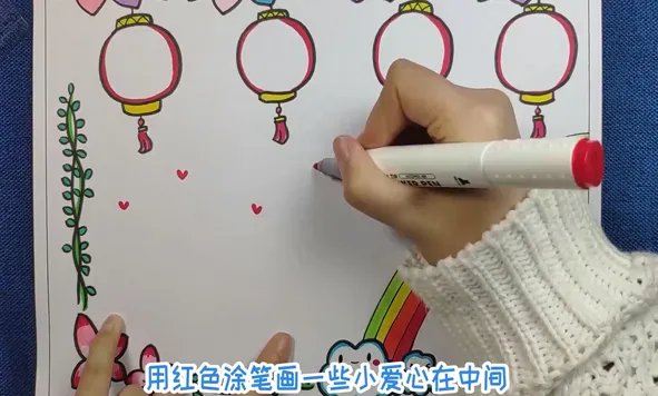 欢度新年手抄报 欢度新年手抄报图片简单又漂亮