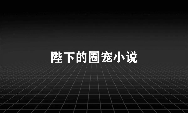 陛下的圈宠小说