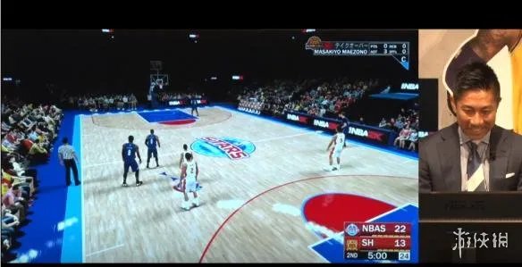 真·跨界!前日本国脚前园真圣直播挑战《NBA 2K19》