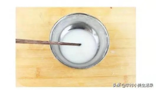 水淀粉勾芡