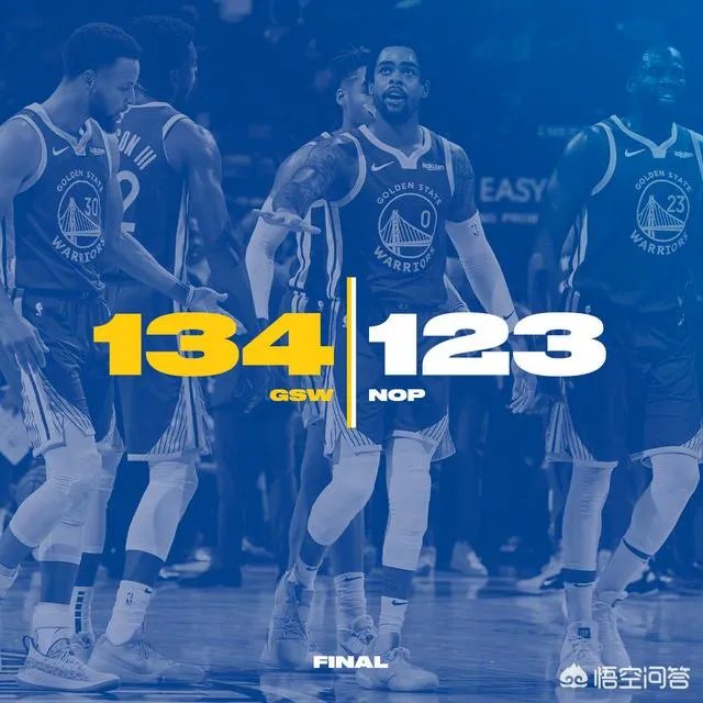 库里26+11+4三分,格林16+17+10三双,勇士全队37助攻,134-123大胜鹈鹕队,你怎么看?