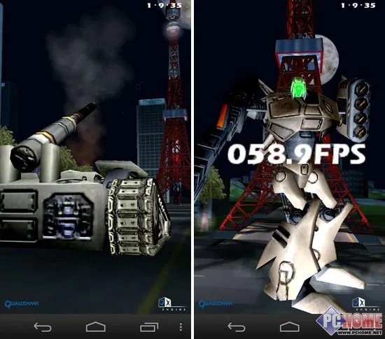 性能:Tegra3四核处理器跑分1万+