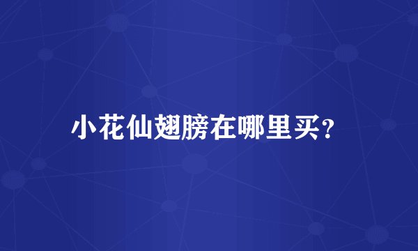 小花仙翅膀在哪里买？