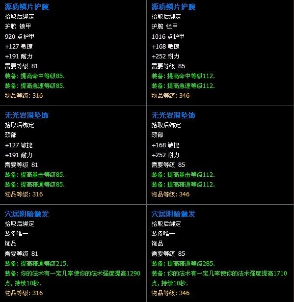 大灾变副本:5人石岩之心攻略及掉落