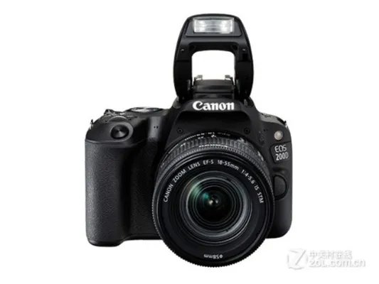 佳能EOS 200D(18-55mm IS STM 入门级 3:2模式液晶屏 2420万有效像素) 天猫3799元