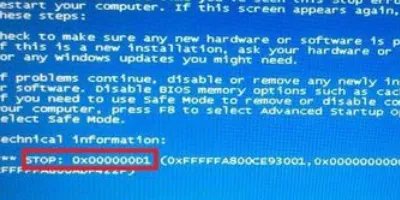 电脑(win7系统)蓝屏,STOP:0x000000D1