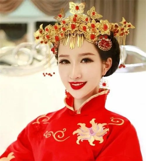 古装新娘发型图片欣赏 古装新娘适合扎什么发型