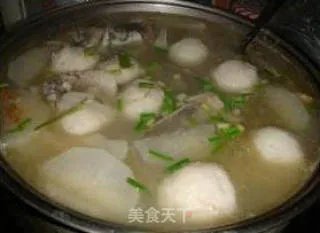 鱼丸萝卜火锅