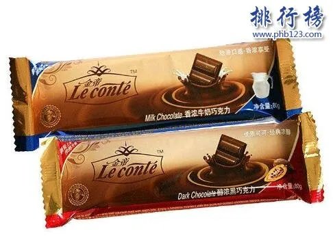 什么牌子的巧克力好吃?中国巧克力品牌排行榜