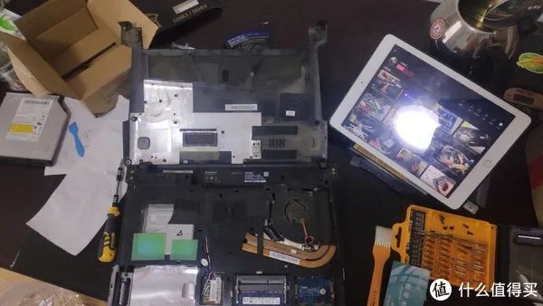 Y430P拆机:安装内存+清灰