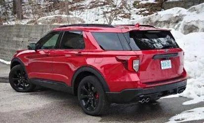 最便宜的七座性能SUV,2020款福特探险者,10AT,5秒破百