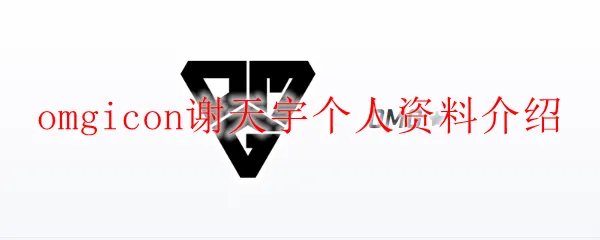omgicon谢天宇个人资料介绍