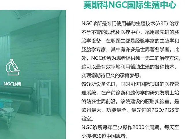俄罗斯NGC医院医生排名高的有哪些?