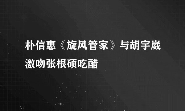 朴信惠《旋风管家》与胡宇崴激吻张根硕吃醋