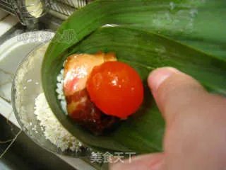 蛋黄肉粽----小吃主食两相宜的极品粽子