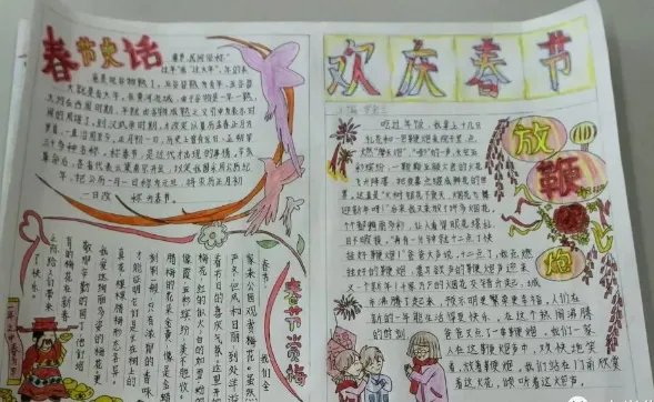 2019简单猪年手抄报画法 2019猪年手抄报简单易画