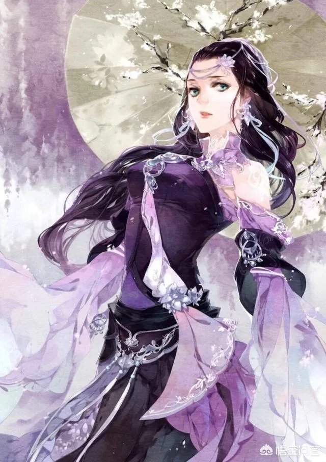 请问谁有现代手绘美女图片?