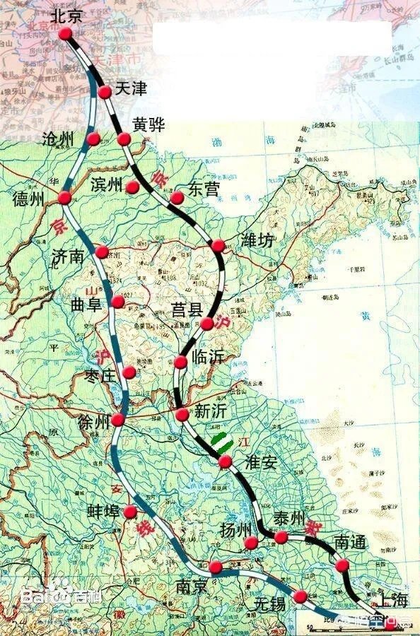 京沪二线和京沪高铁路线有什么不同?