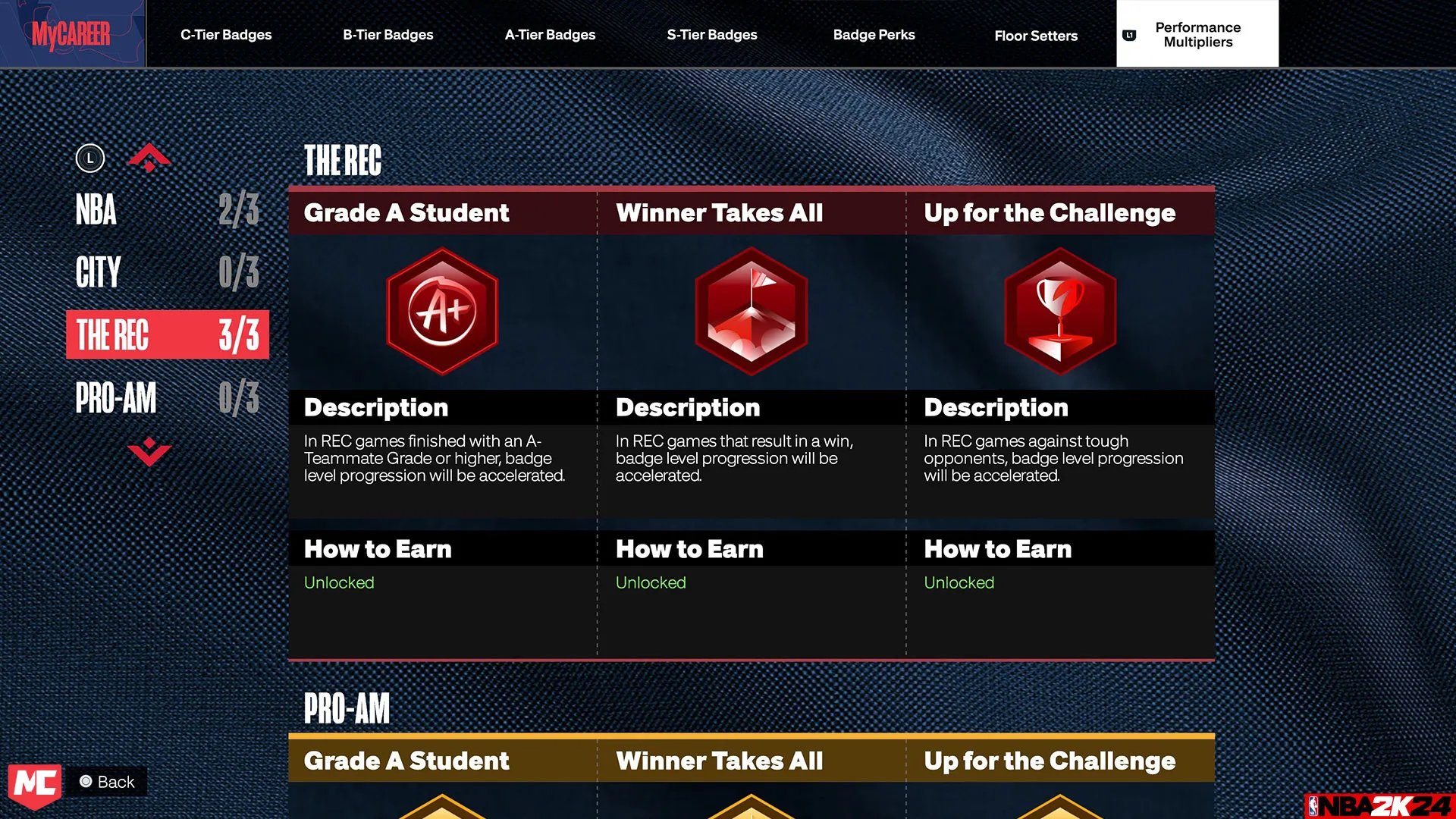 NBA2K24更新简报 体验全新徽章系统