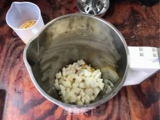 马蹄玉米豆浆
