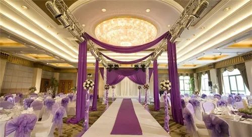 婚礼会场布置图片 2017婚礼现场布置图片大全