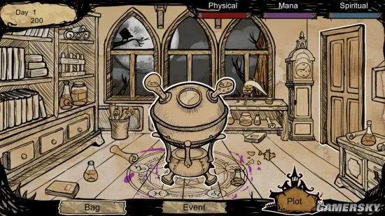 《我在古堡炼金(Alchemy of Castle)》上线Steam 国产手绘风炼金模拟游戏