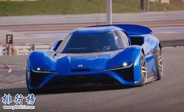 世界上最快的电动跑车:蔚来EP9(最高时速313km/h)