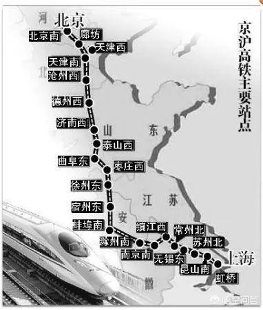 京沪二线和京沪高铁路线有什么不同?