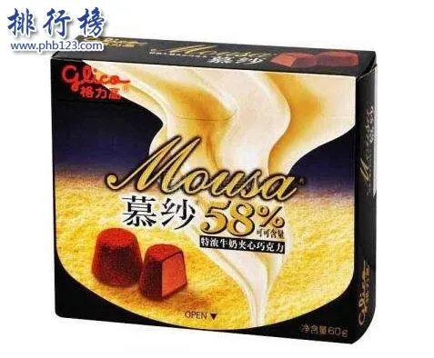 什么牌子的巧克力好吃?中国巧克力品牌排行榜