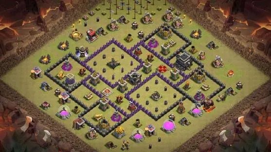 2018年coc9本公认神阵怎么摆