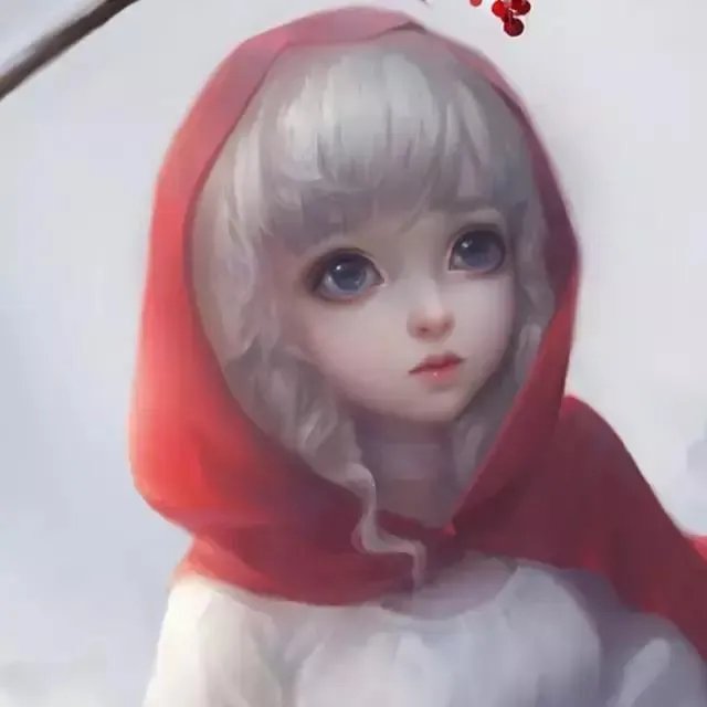 请问谁有现代手绘美女图片?